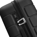 Maleta de Viaje Delsey LAGOS 55cm Rígida de Cabina Negra