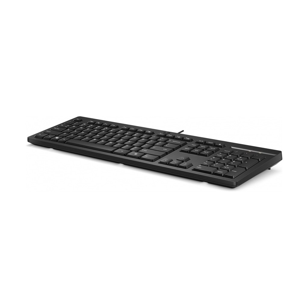 Teclado HP 125, Alámbrico, USB, Negro, Español