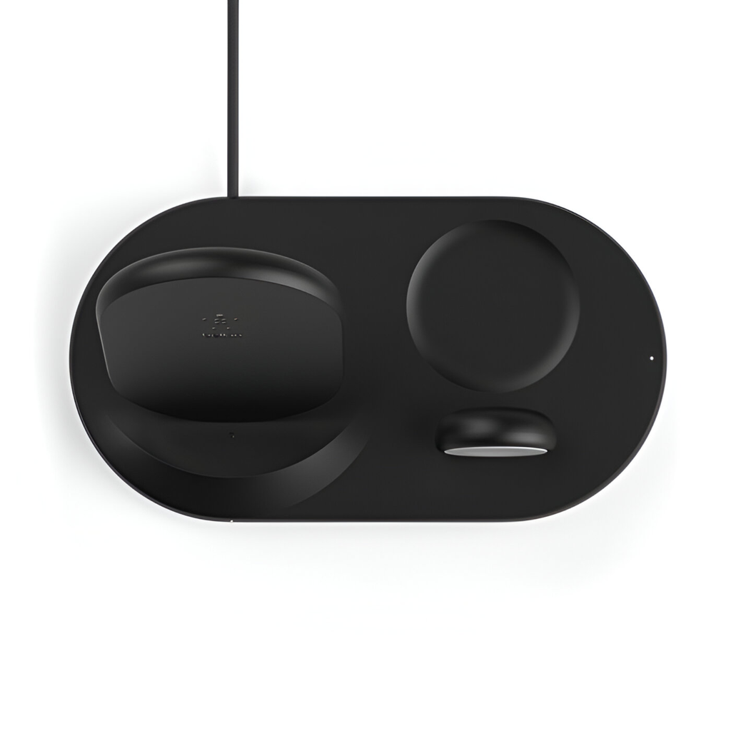 Cargador Inalámbrico Belkin 3 en 1 Para Dispositivos Apple