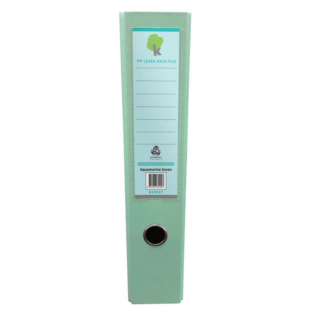 Carpeta De Carton Techmakro Forrada De PVC Verde Claro