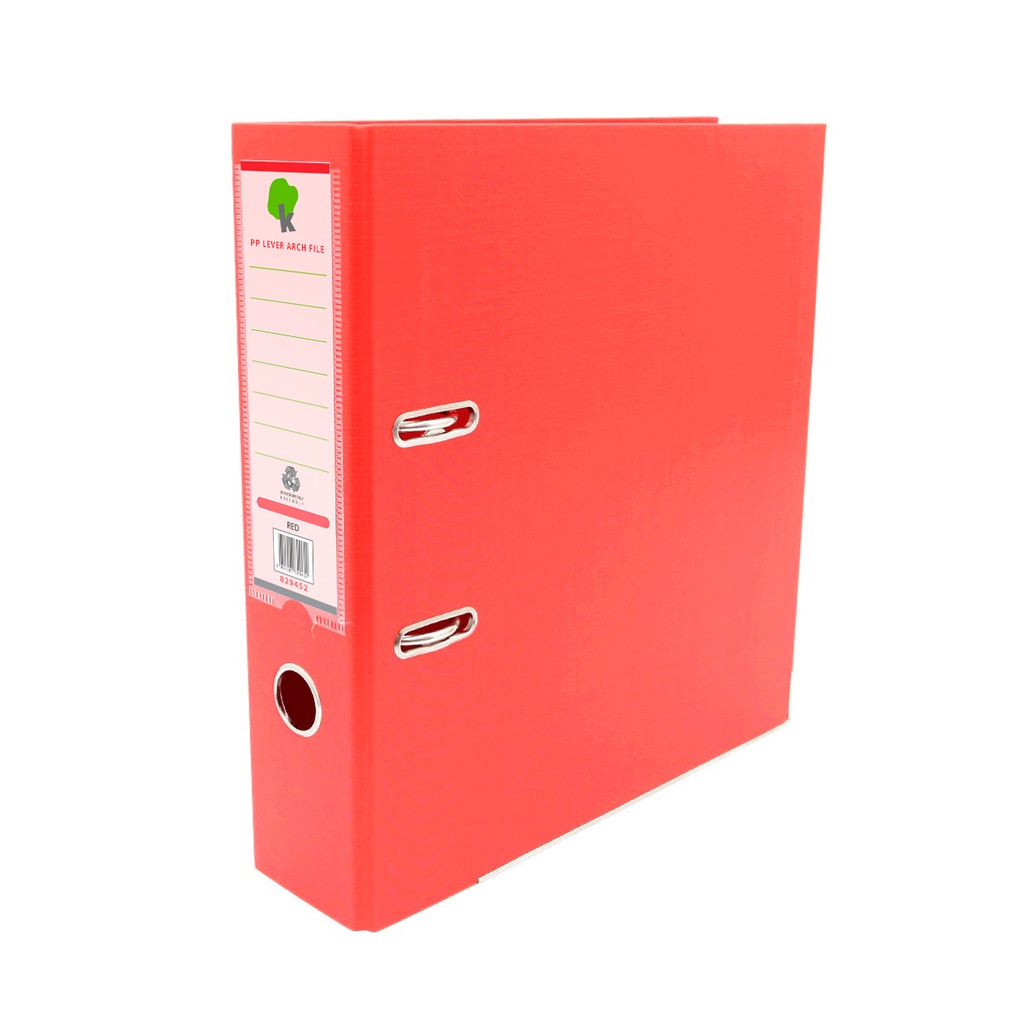 Carpeta para archivo Techmakro roja