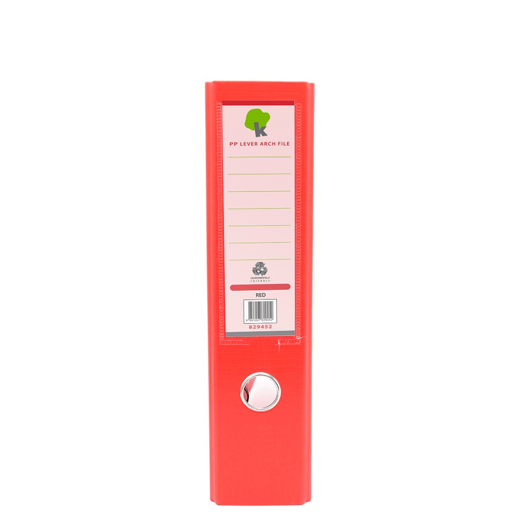 Carpeta para archivo Techmakro roja