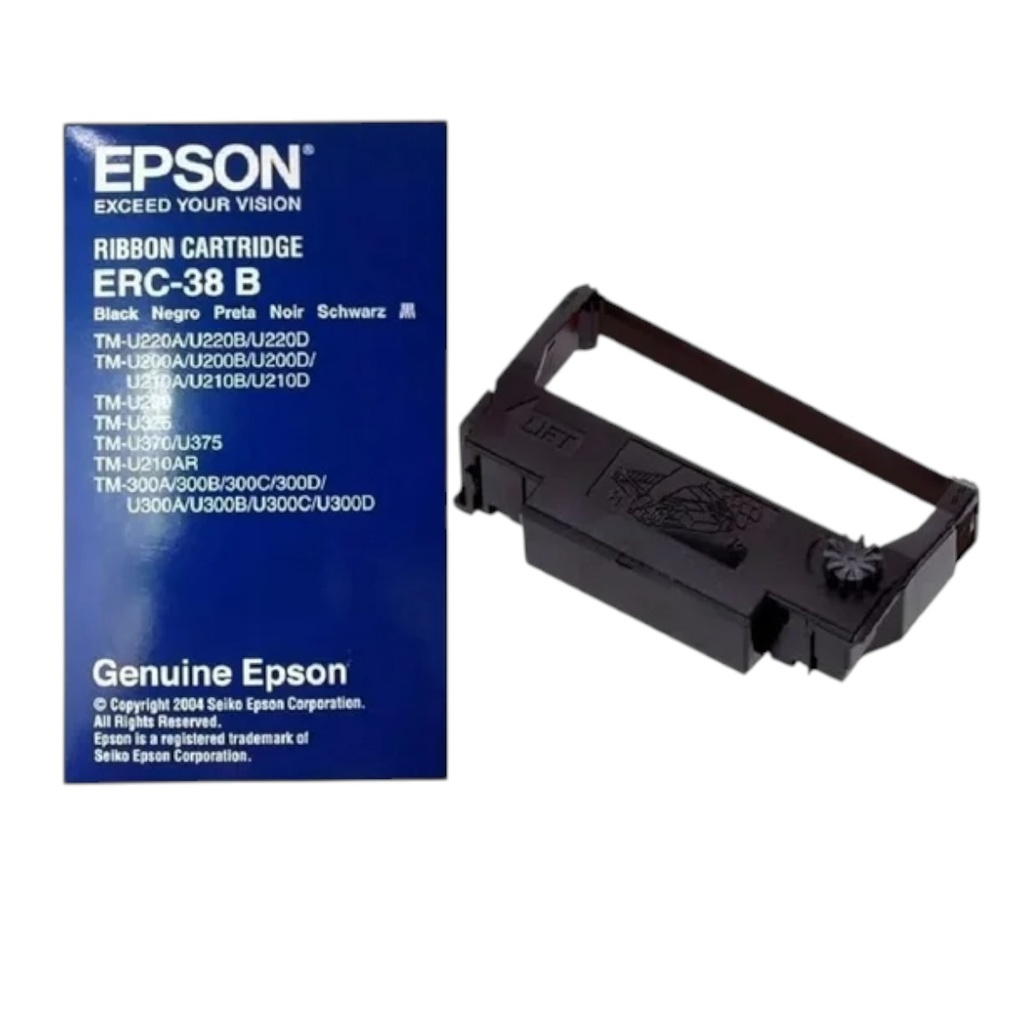Cinta de Impresión Epson Negro ERC-38B