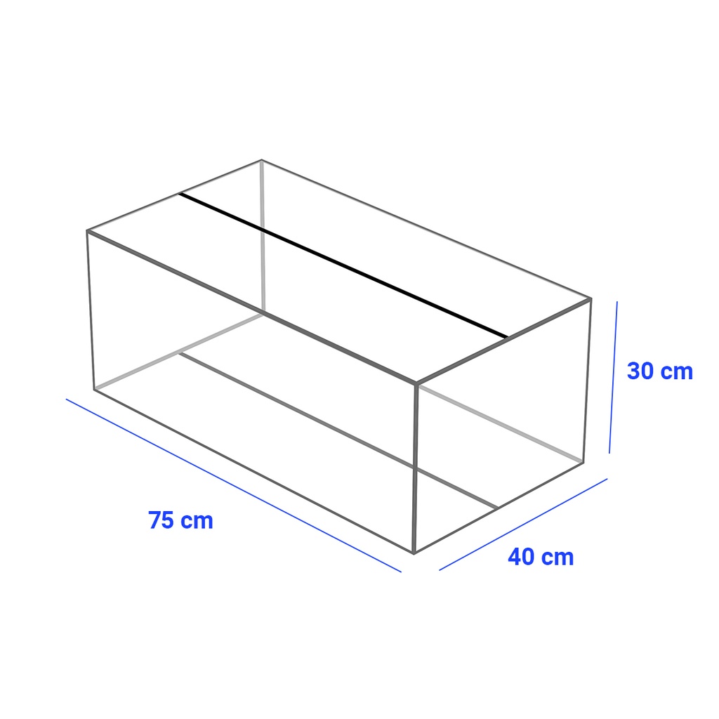 Caja para Empaque Cartón Corrugado, 75x40x30 cm, 23 ECT