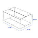 Caja para Empaque Cartón Corrugado, 75x50x33 cm, 23 ECT