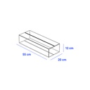 Caja para Empaque Cartón Corrugado, 55x20x12 cm, 23 ECT