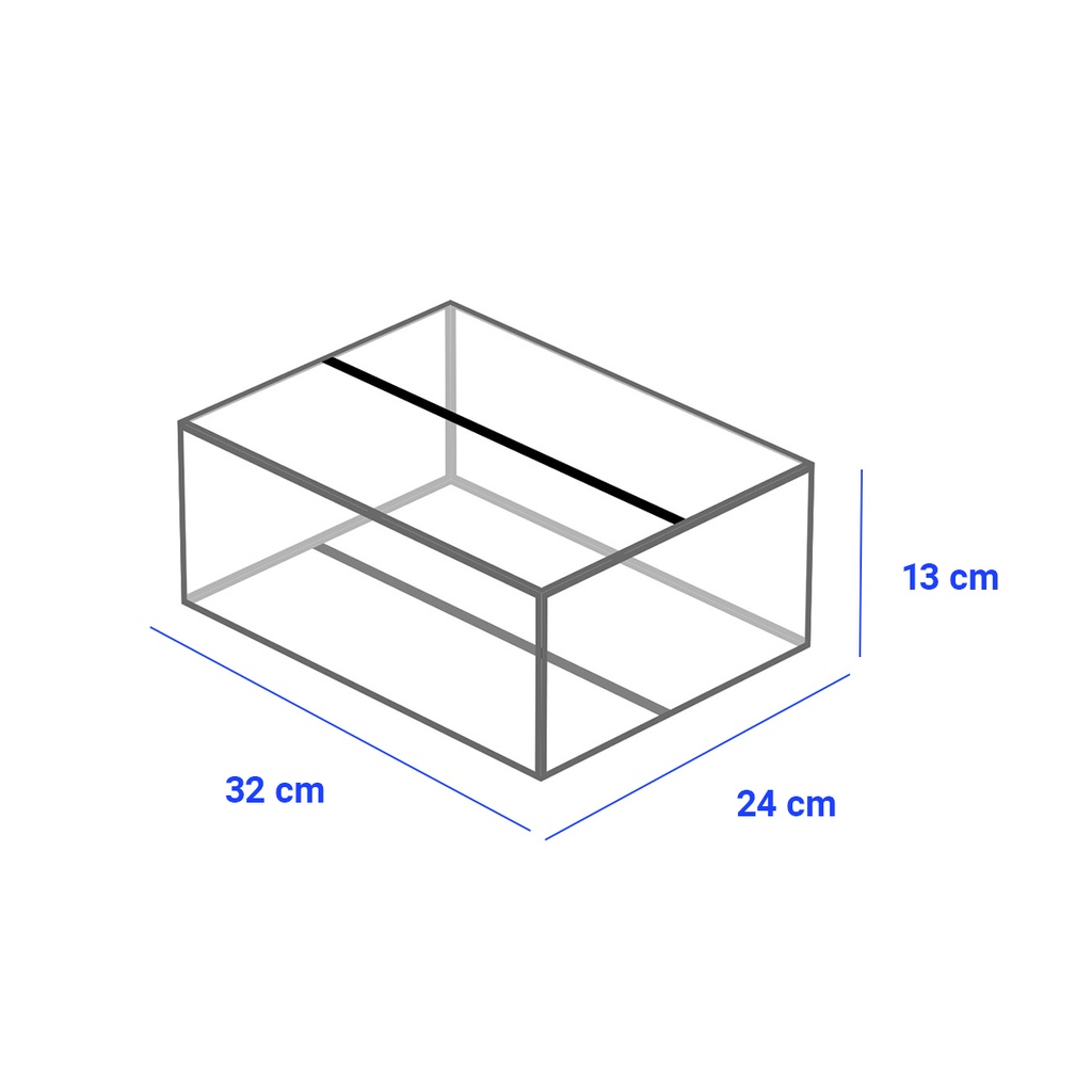 Caja para Empaque Cartón Corrugado, 32x24x13 cm, 23 ECT