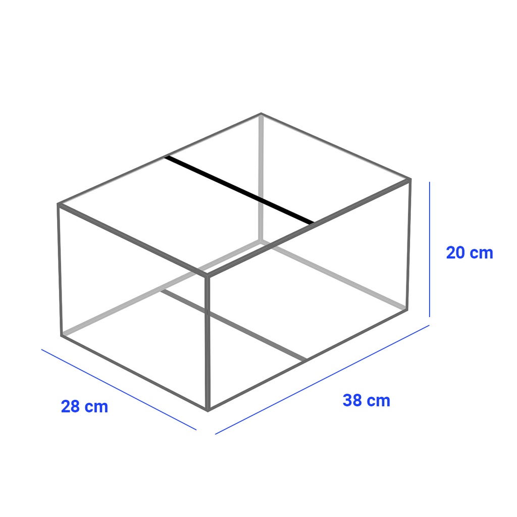 Caja para Empaque Cartón Corrugado, 28x38x20 cm, 23 ECT