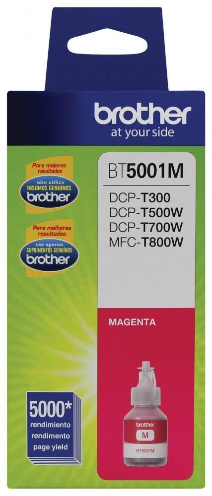 Tanque de Tinta Brother BT5001M Magenta, 5000 Páginas
