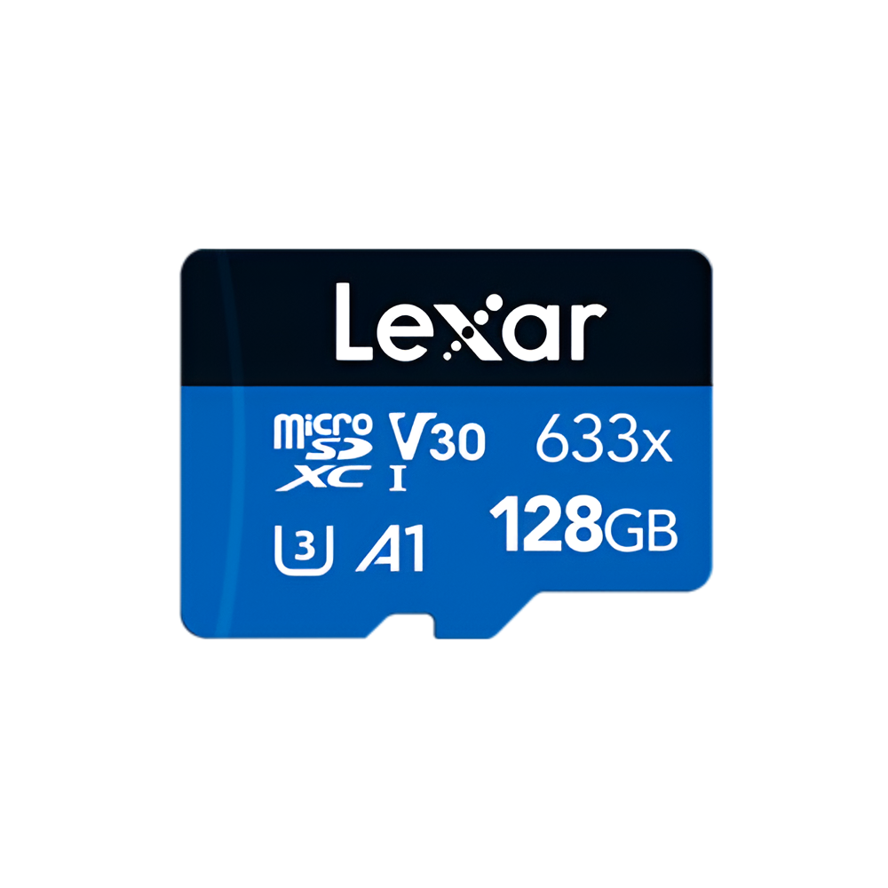 Memoria Micro SDXC Lexar 128GB 633X Clase 10 Con Adaptador / LSDMI128BBNL633A