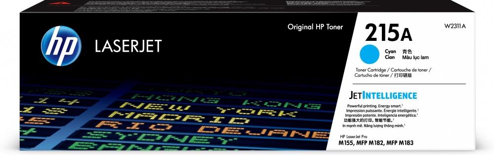 Tóner HP 215A Cyan, Rinde 850 Páginas/W2311A