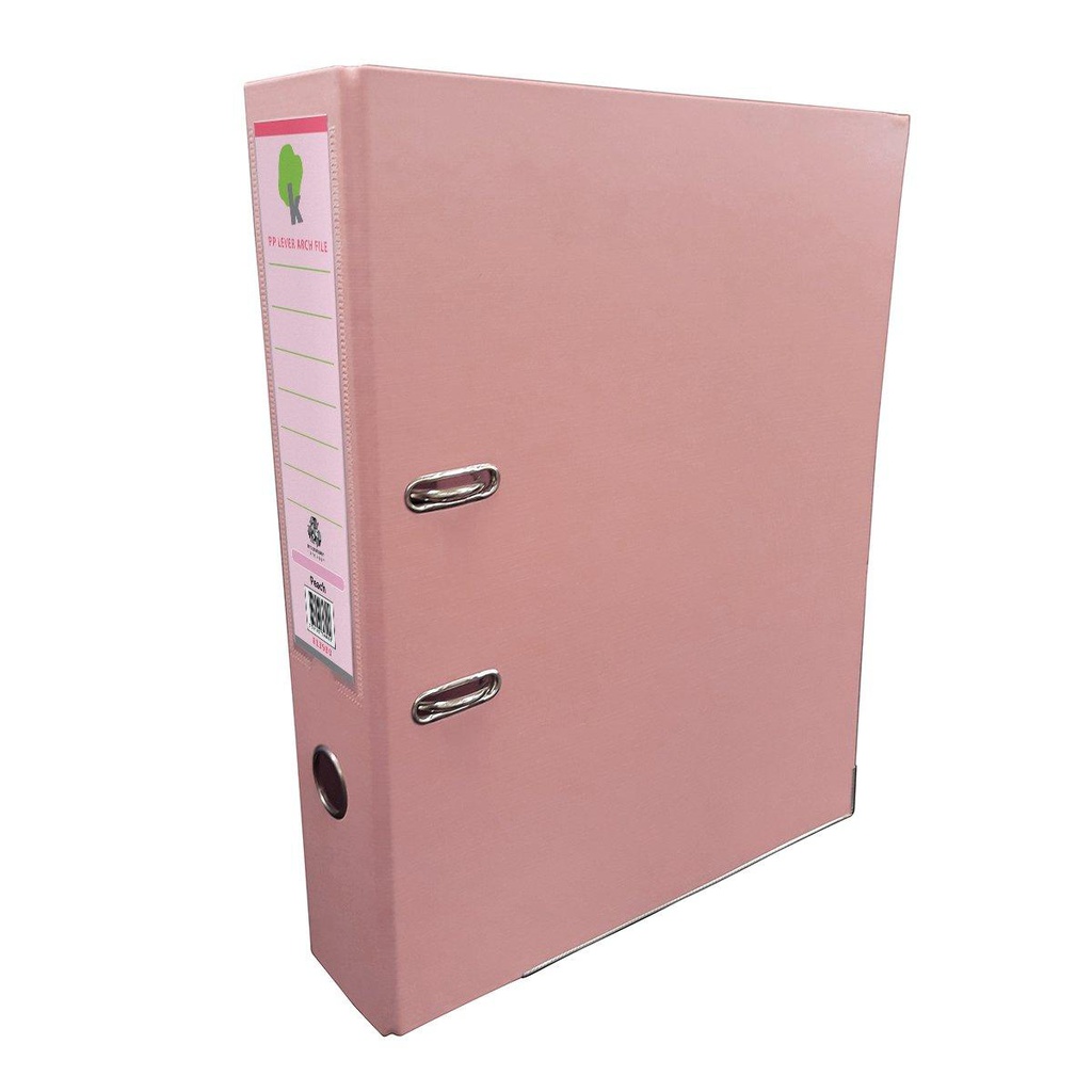Carpeta De Carton Techmakro Forrada De PVC Melocoton Pastel