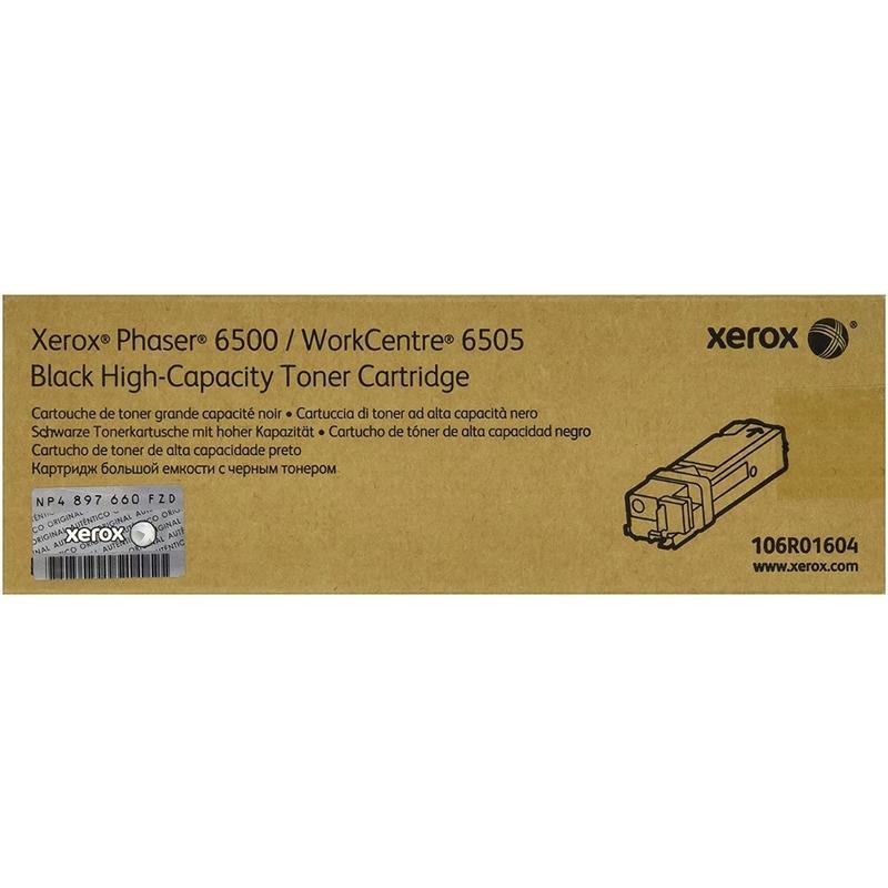 Tóner Xerox Negro Phaser 6500/wc6505 - 3,000 Págs 106r01604(106R01604)