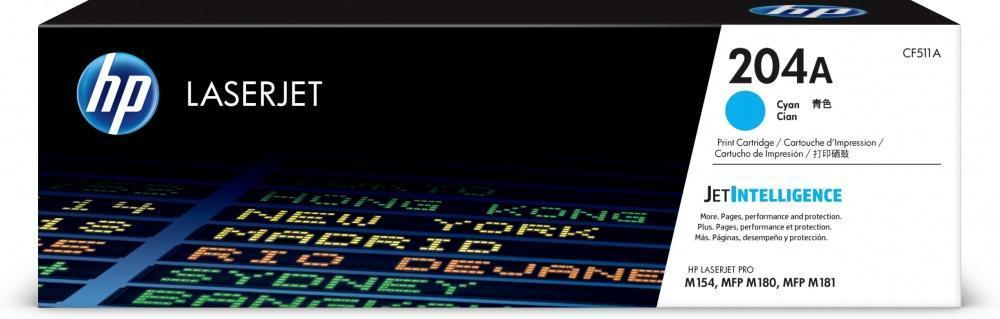 Tóner HP 204A Cyan, 900 Páginas