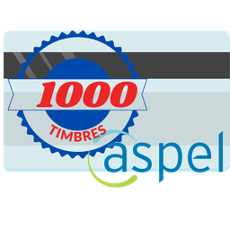 [FACTE/1000] ASPEL TIMBRADO 1000 TIMBRES CDFI  (FACTE/1000)