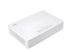 [F601C] ZTE Terminal de Línea Óptica ONT F601C, 1x RJ-45, Blanco