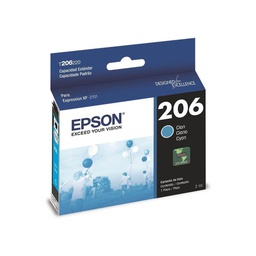 [T206220-AL] Cartucho Epson T206 Cyan, 200 Páginas(T206220-AL)