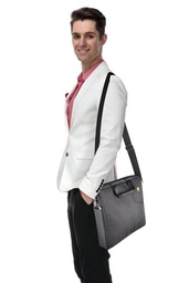 [SOFTM-117BK] Maletín SKYPEAK para hombre o mujer para laptop u ordenador de 15,6” hasta 17” de uso diario y de of / SOFTM-117BK