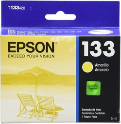 [T133420-AL] Cartucho De Tinta Epson Color Amarillo / T133420-AL